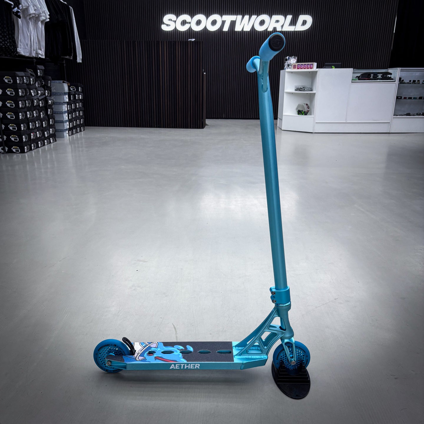 Striker Aether Blue Custom Build - Blue- ScootWorld