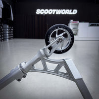 Striker Aether Silver Custom Build - Silver- ScootWorld