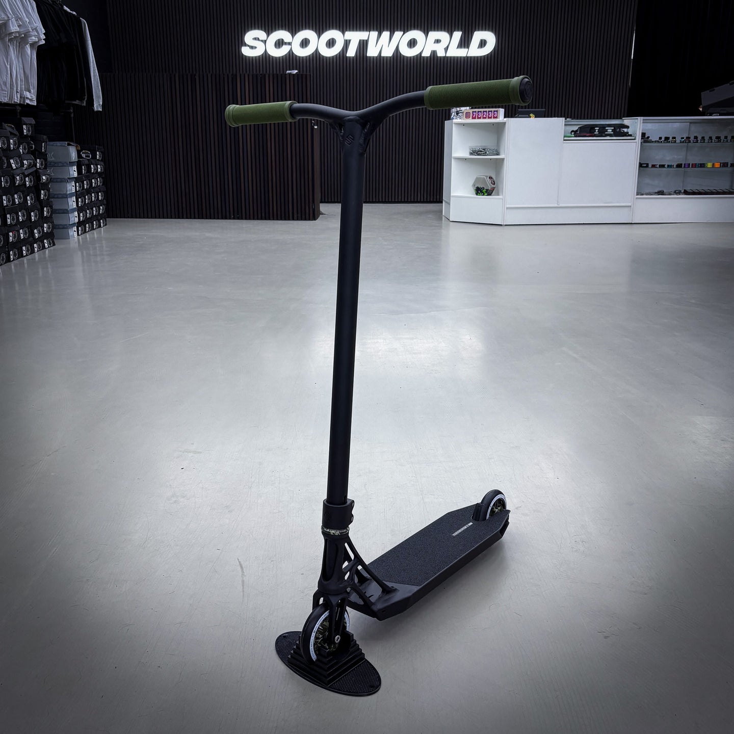Striker Ethic Pande Black Camo Custom Build - Black/Green- ScootWorld