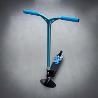 Striker Panda Freestyle Custom Build - Czarny/turkusowy/srebrny- ScootWorld
