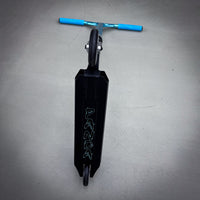Striker Panda Freestyle Custom Build - Czarny/turkusowy/srebrny- ScootWorld