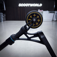 Striker Panda Custom Build - Czarny/Niebieski- ScootWorld