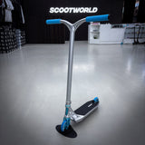 Striker Ethic 460mm Silver Teal Custom Build - Silver/Teal- ScootWorld