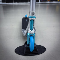 Striker Ethic 500mm Silver Teal Custom Build - Silver/Teal- ScootWorld