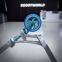 Striker Ethic 500mm Silver Teal Custom Build - Silver/Teal- ScootWorld