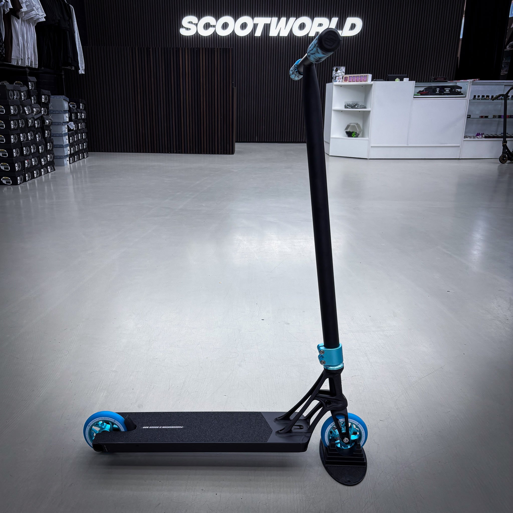 Striker Ethic 500mm BOXED Black Teal Custom Build - Czarny/Turkusowy- ScootWorld