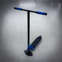 Striker Ethic 500mm Chrome Blue Custom Build - Niebieski/Czarny- ScootWorld