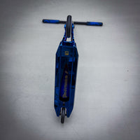 Striker Ethic 500mm Chrome Blue Custom Build - Niebieski/Czarny- ScootWorld