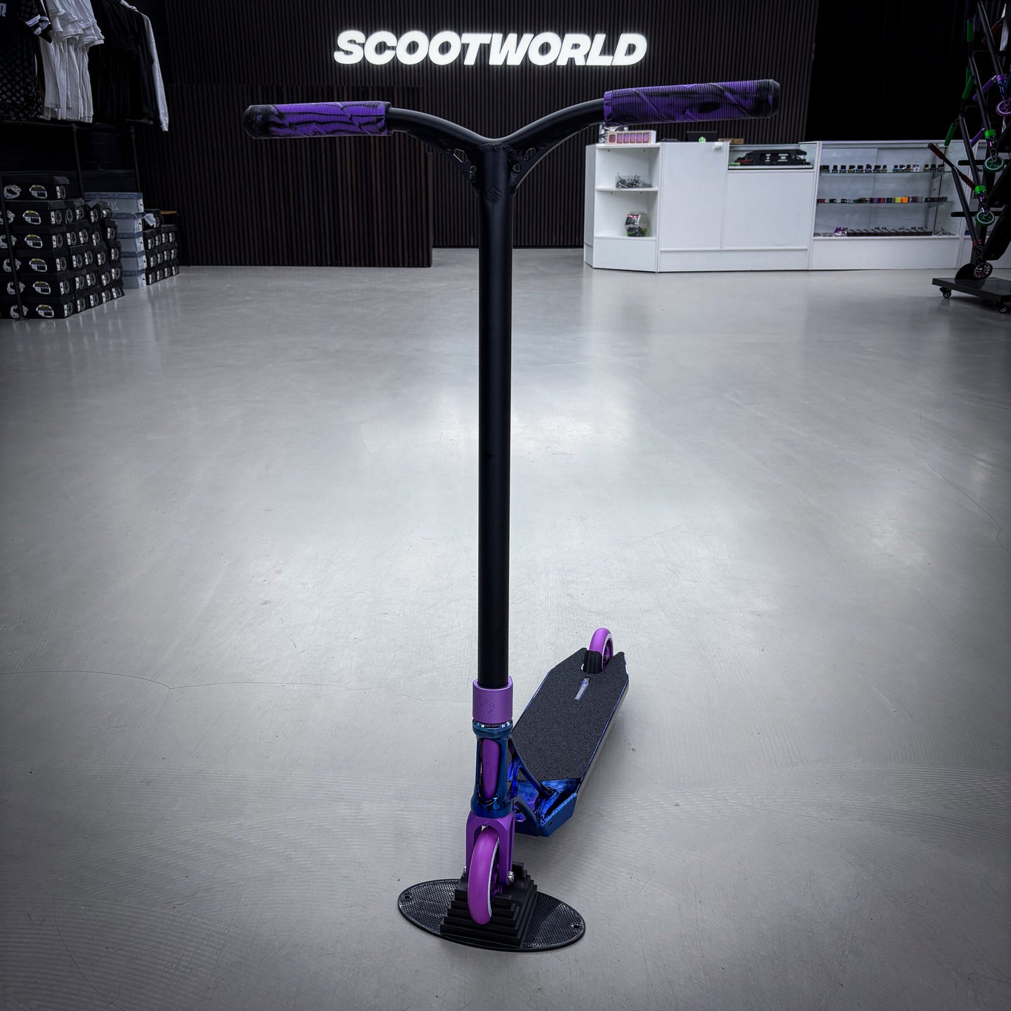 Striker Ethic Blue/Purple 500 Custom Build - Czarny/niebieski/fioletowy- ScootWorld