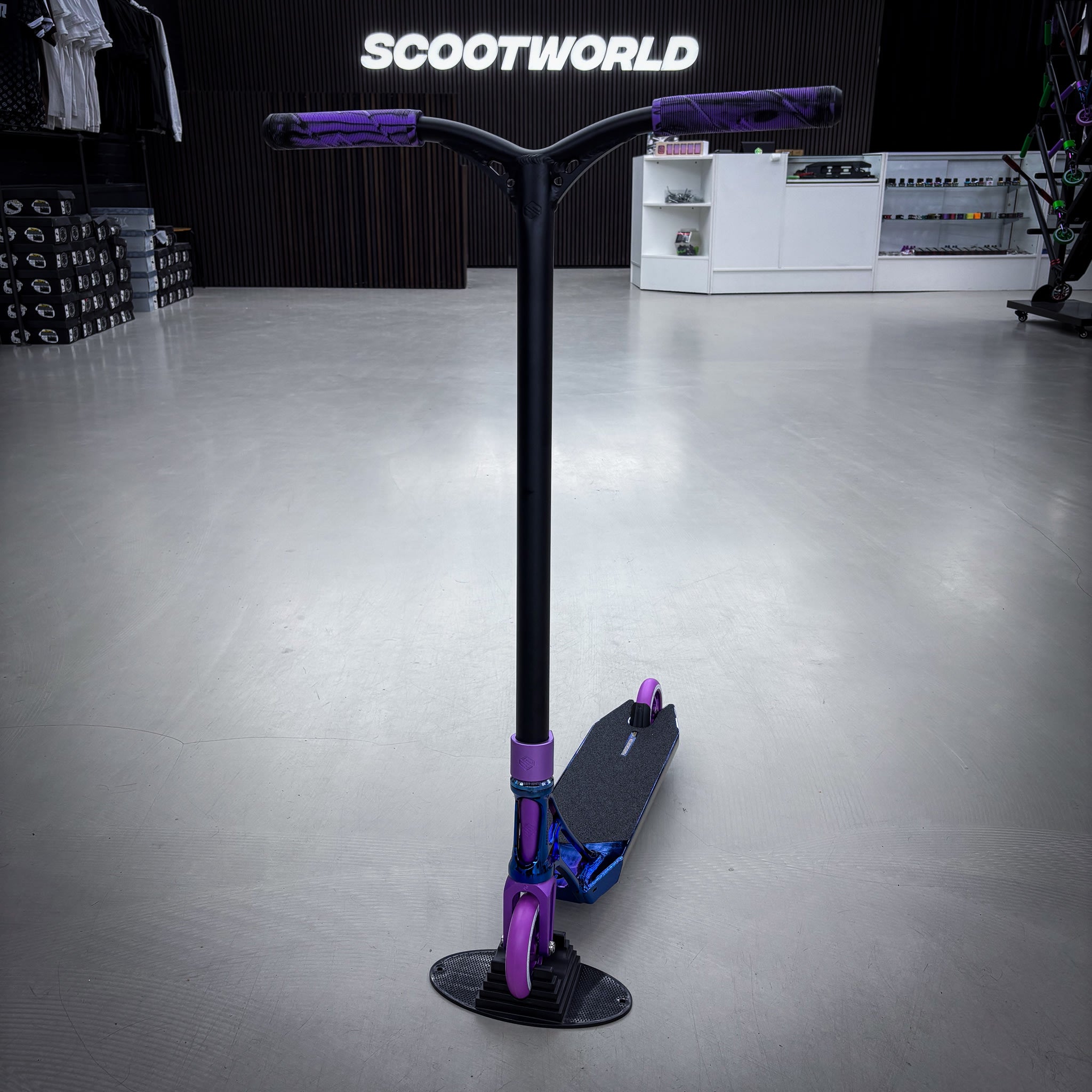 Striker Ethic Blue/Purple 500 Custom Build - Czarny/niebieski/fioletowy- ScootWorld