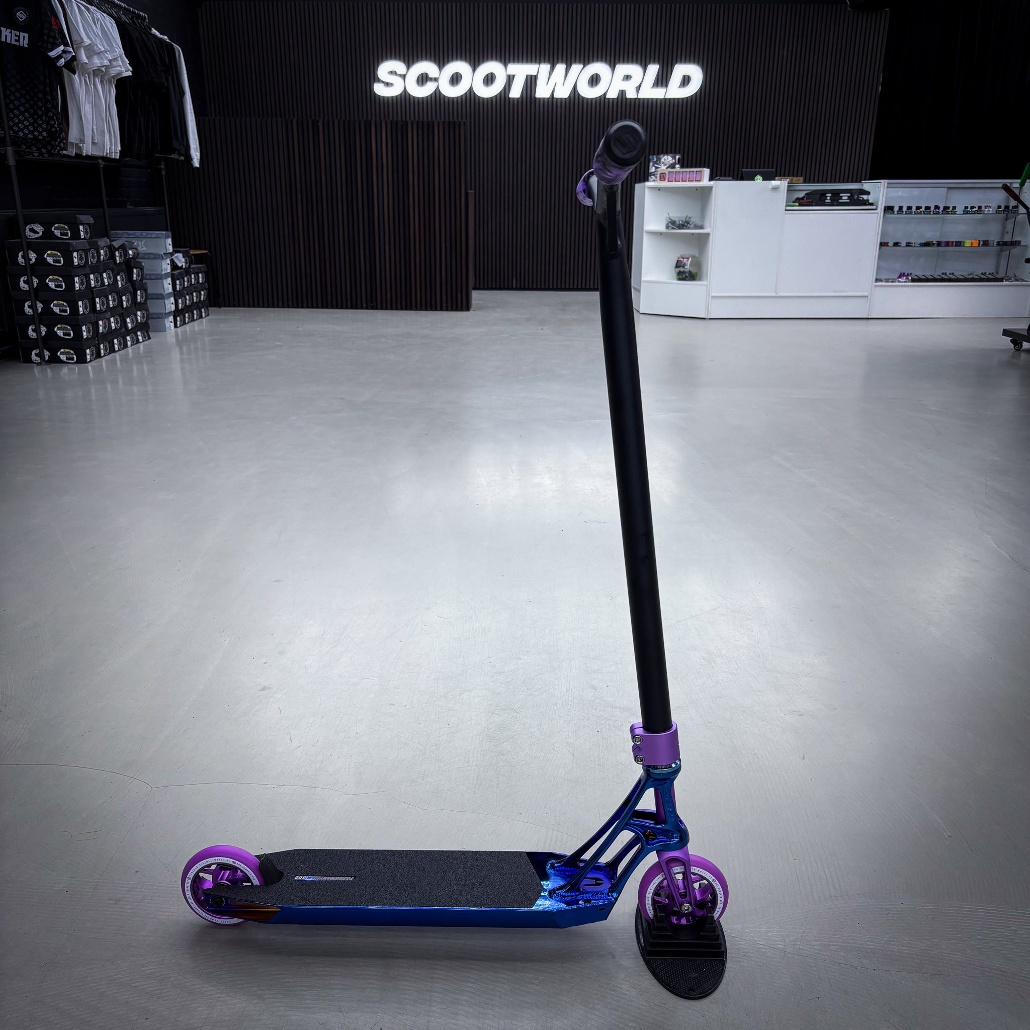 Striker Ethic Blue/Purple 500 Custom Build - Czarny/niebieski/fioletowy- ScootWorld