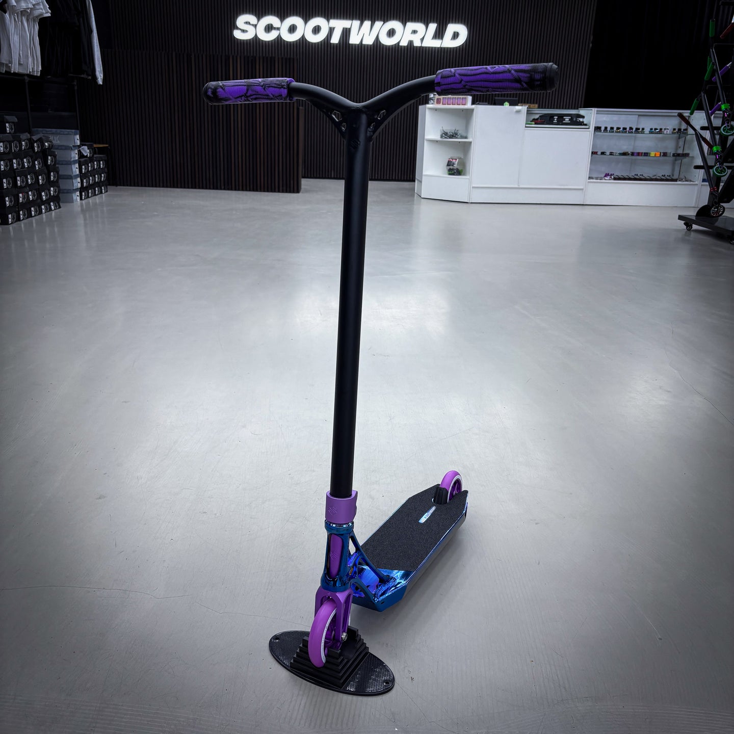 Striker Ethic Blue/Purple 460 Custom Build - Czarny/niebieski/fioletowy- ScootWorld