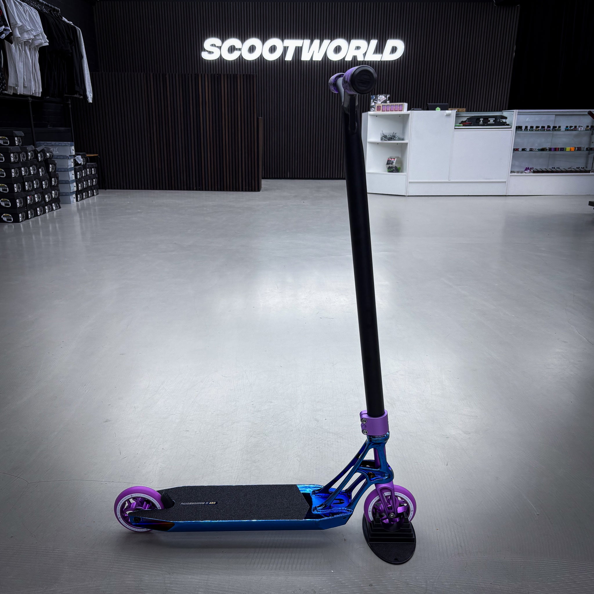 Striker Ethic Blue/Purple 460 Custom Build - Czarny/niebieski/fioletowy- ScootWorld
