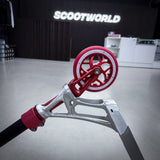 Striker Ethic Silver/Red 500 Custom Build - Czarny/Czerwony- ScootWorld