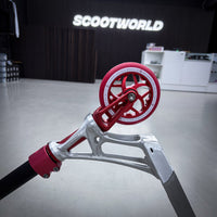Striker Ethic Silver/Red 500 Custom Build - Czarny/Czerwony- ScootWorld