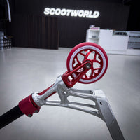Striker Ethic Silver/Red 460 Custom Build - Czarny/Czerwony- ScootWorld