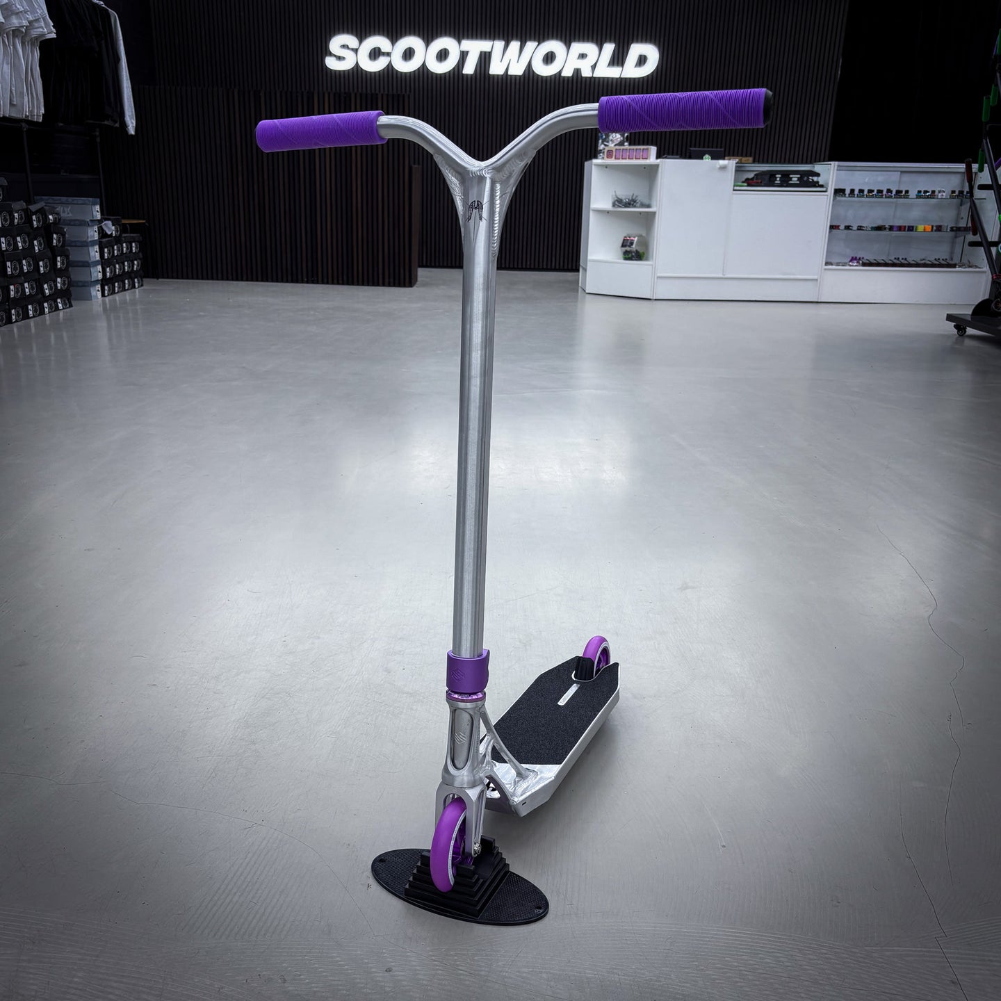 Striker Ethic Silver/Purple 460 Custom Build - Czarny/Fioletowy- ScootWorld
