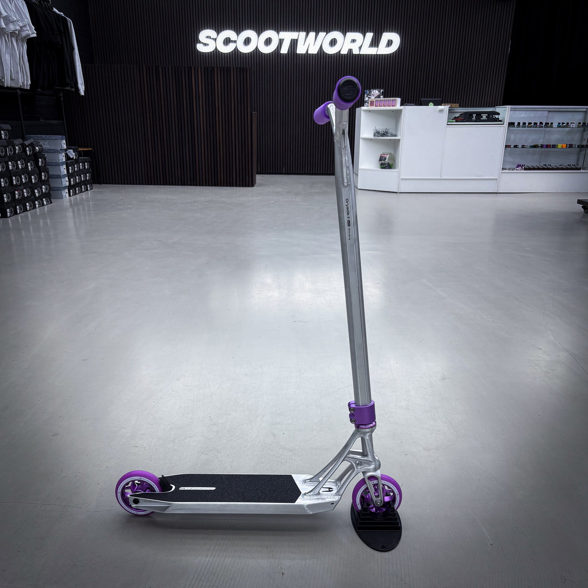Striker Ethic Silver/Purple 460 Custom Build - Czarny/Fioletowy- ScootWorld