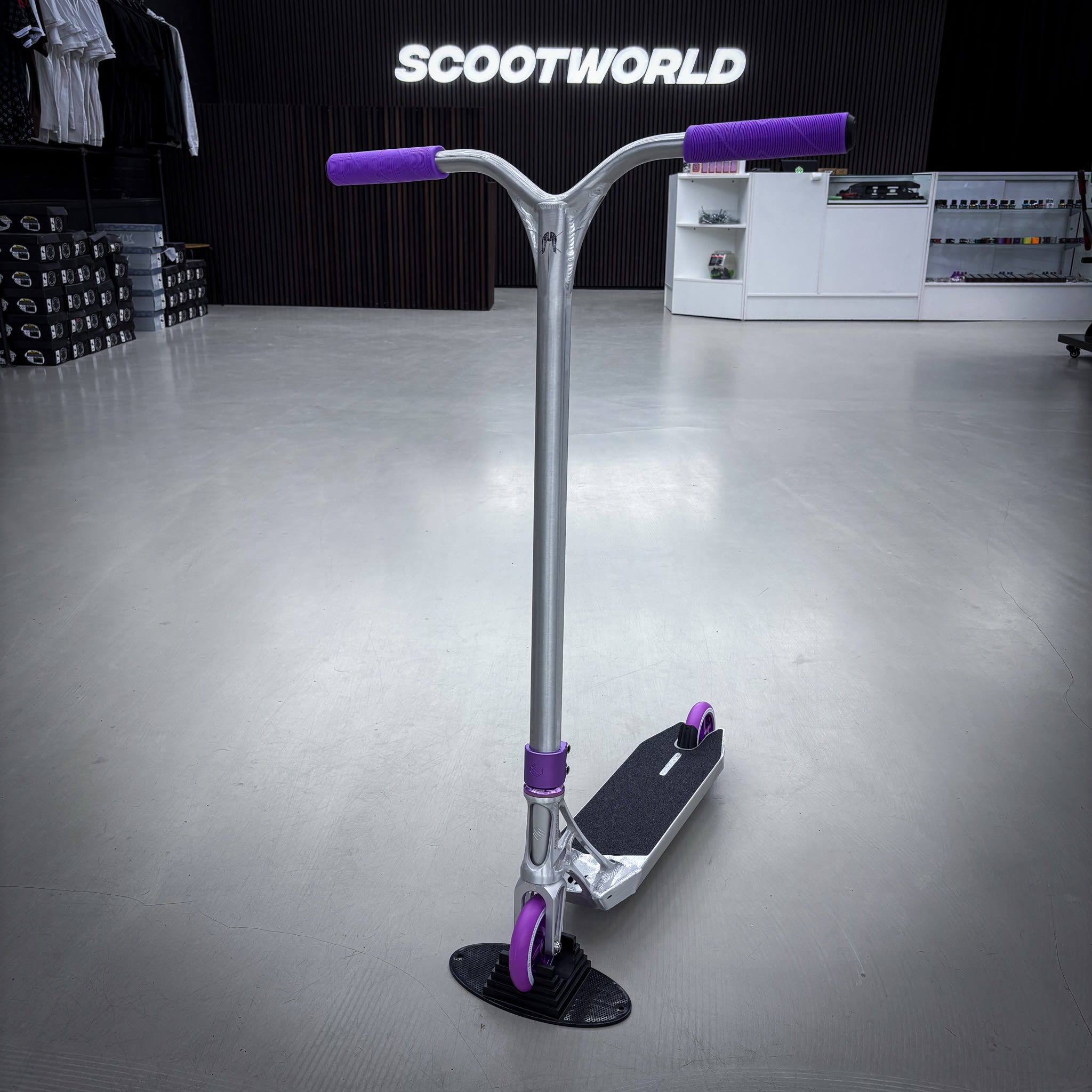 Striker Ethic Silver/Purple 500 Custom Build - Czarny/Fioletowy- ScootWorld