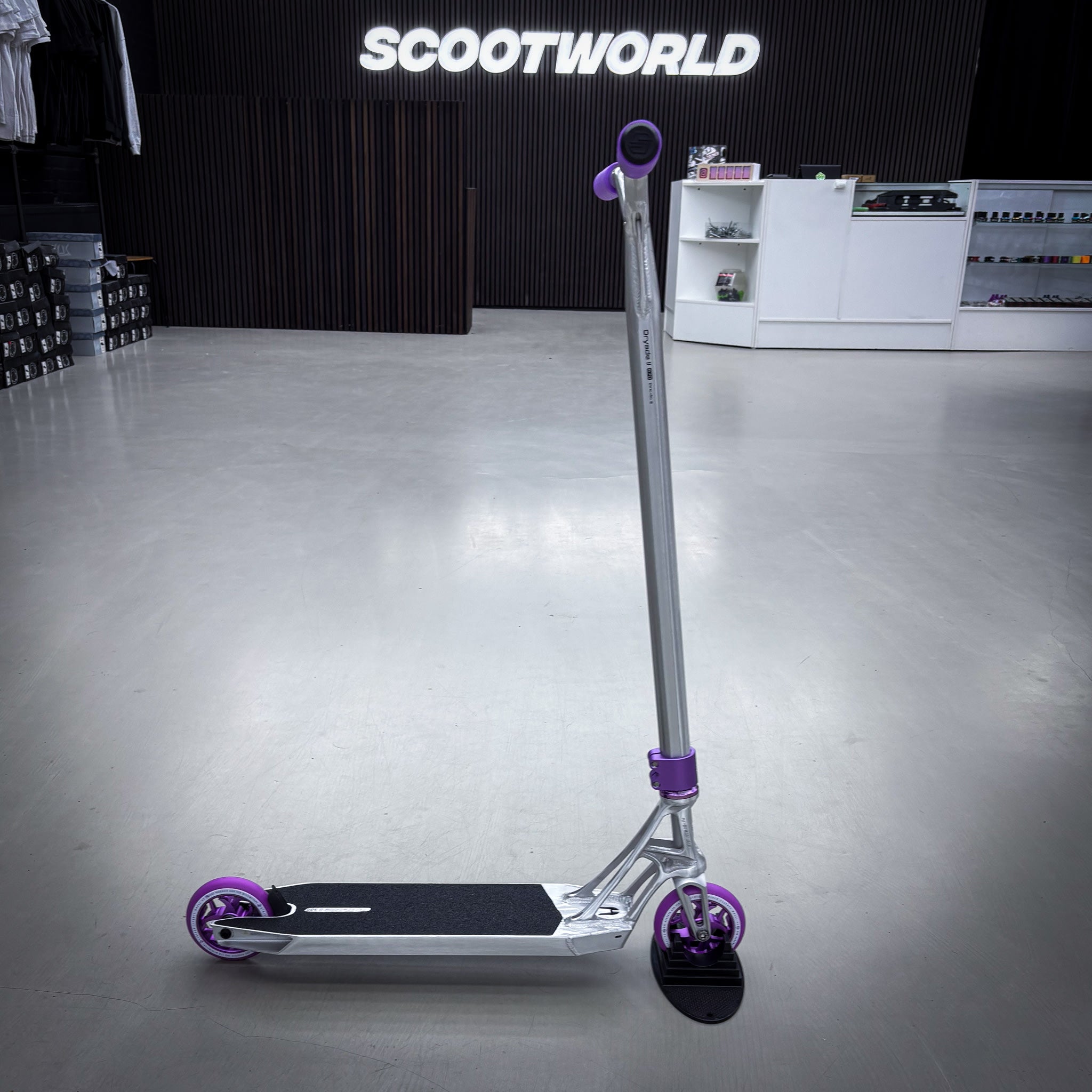 Striker Ethic Silver/Purple 500 Custom Build - Czarny/Fioletowy- ScootWorld
