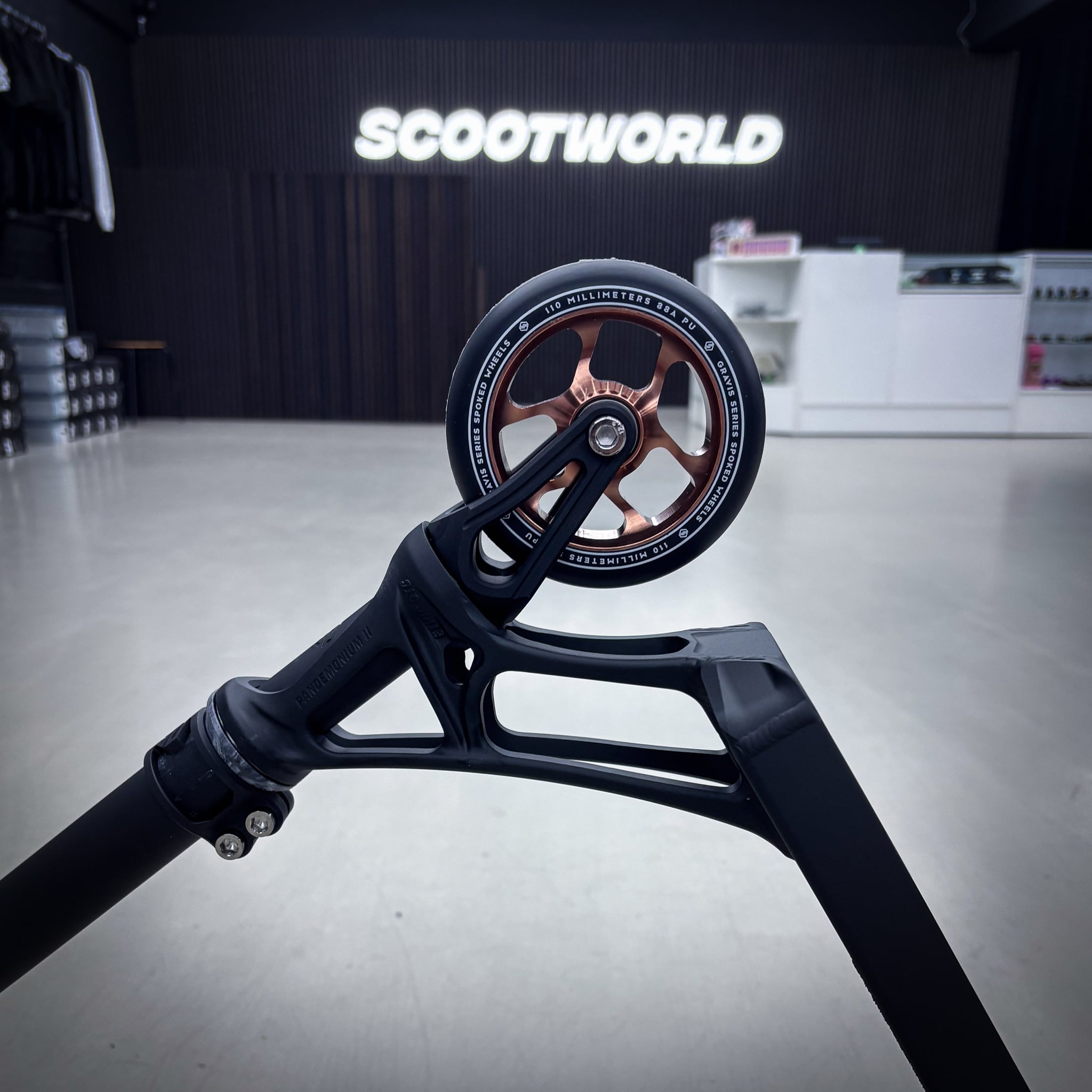 Ethic Black Boxed Custom Build - Czarny- ScootWorld