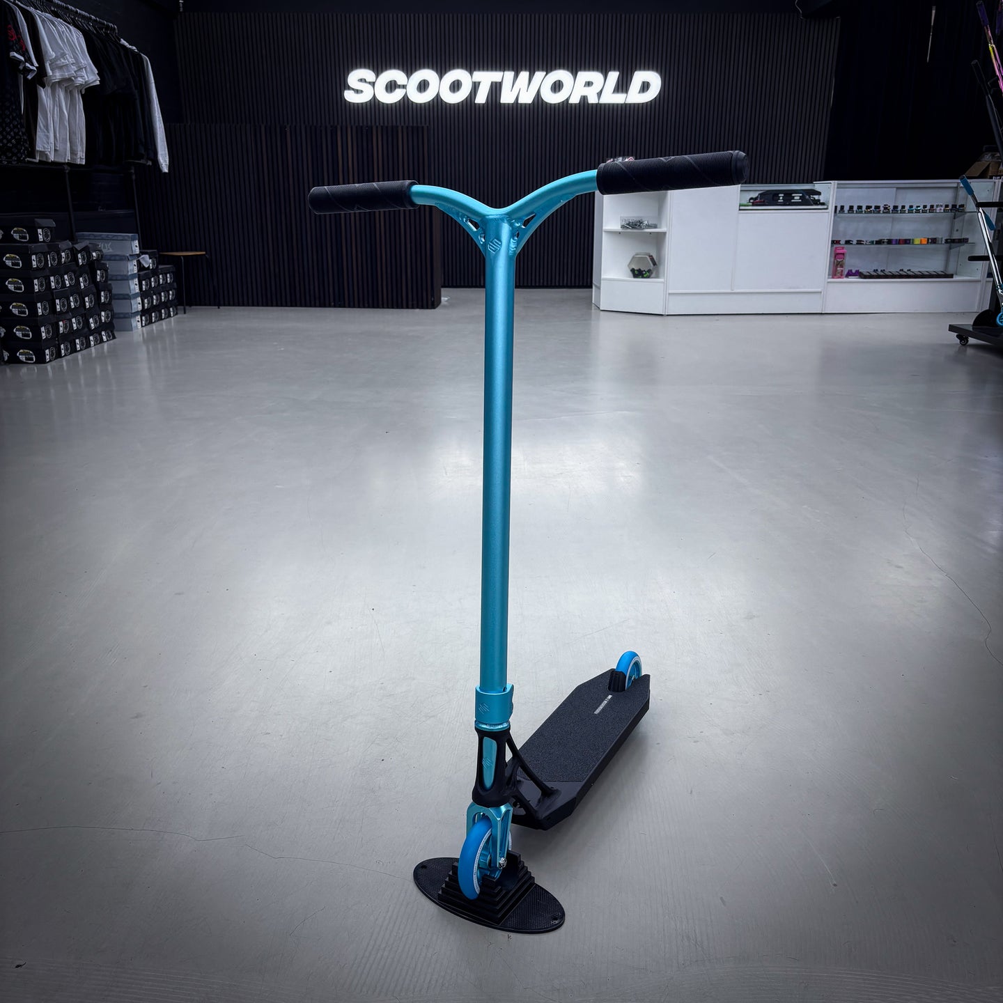 Striker Ethic Teal/Black Custom Build - Turkusowy/czarny- ScootWorld