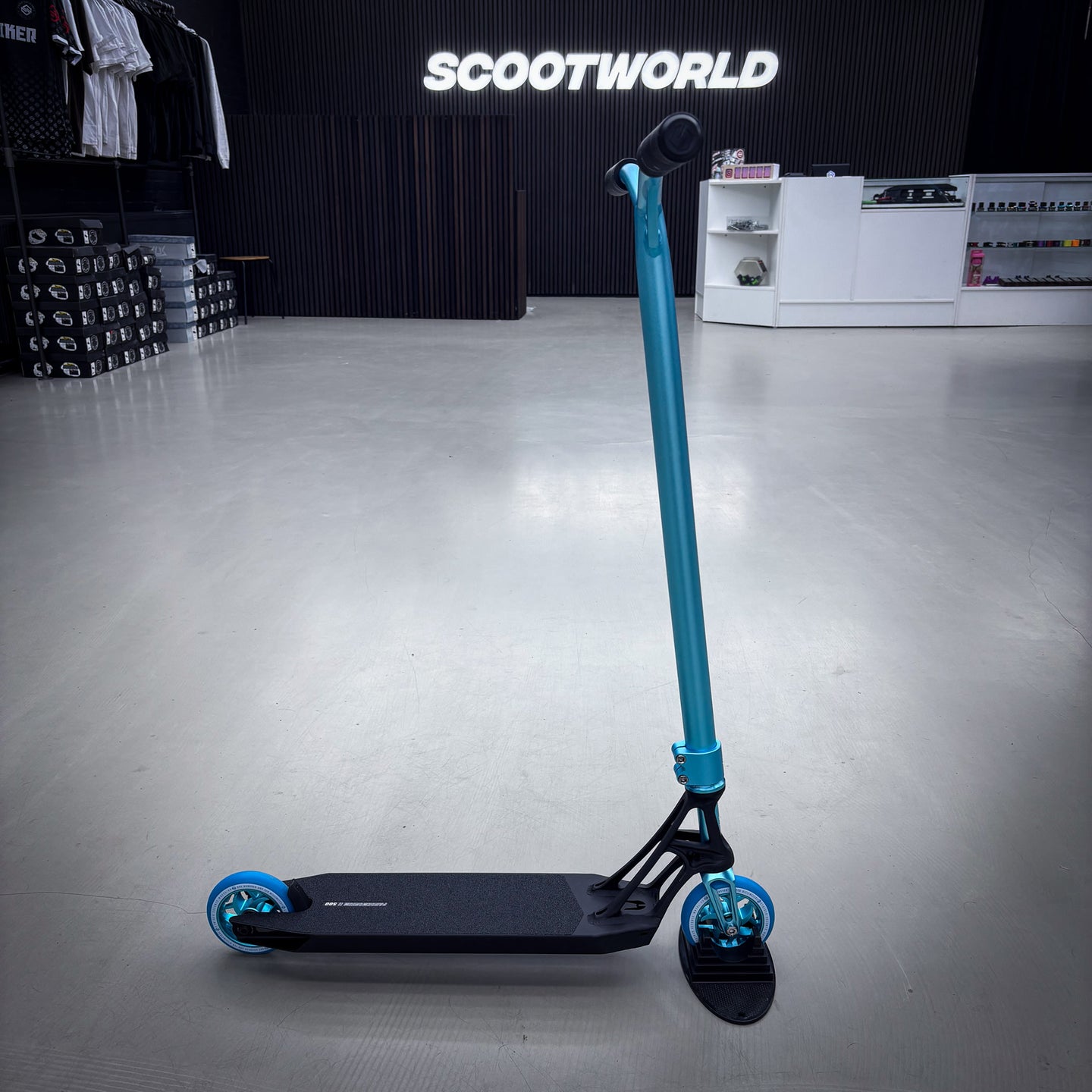 Striker Ethic Teal/Black Custom Build - Turkusowy/czarny- ScootWorld
