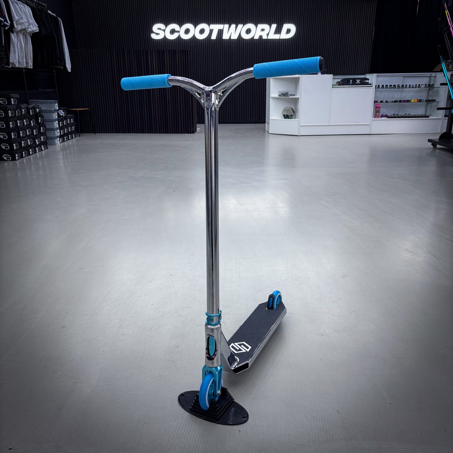 Striker Teal/Chrome Custom Build - Teal/Chrome- ScootWorld