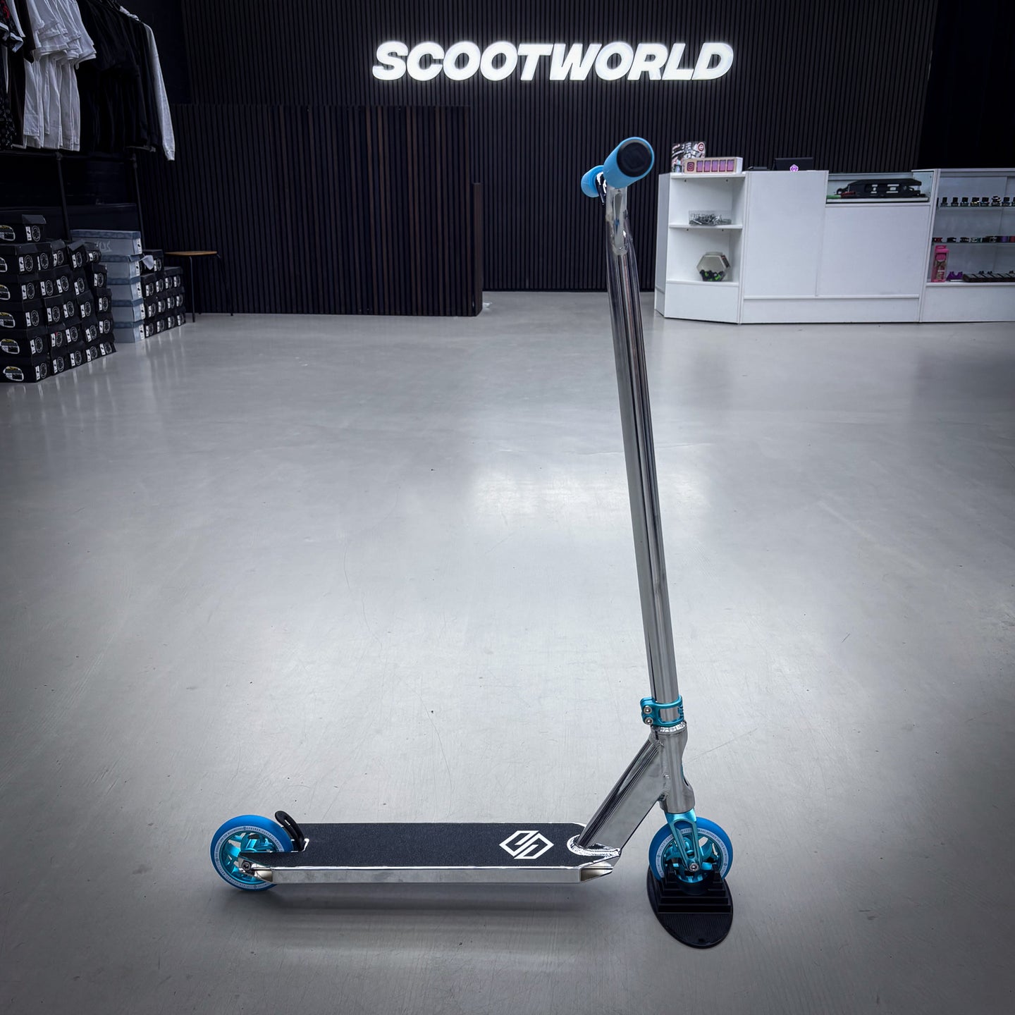 Striker Teal/Chrome Custom Build - Teal/Chrome- ScootWorld