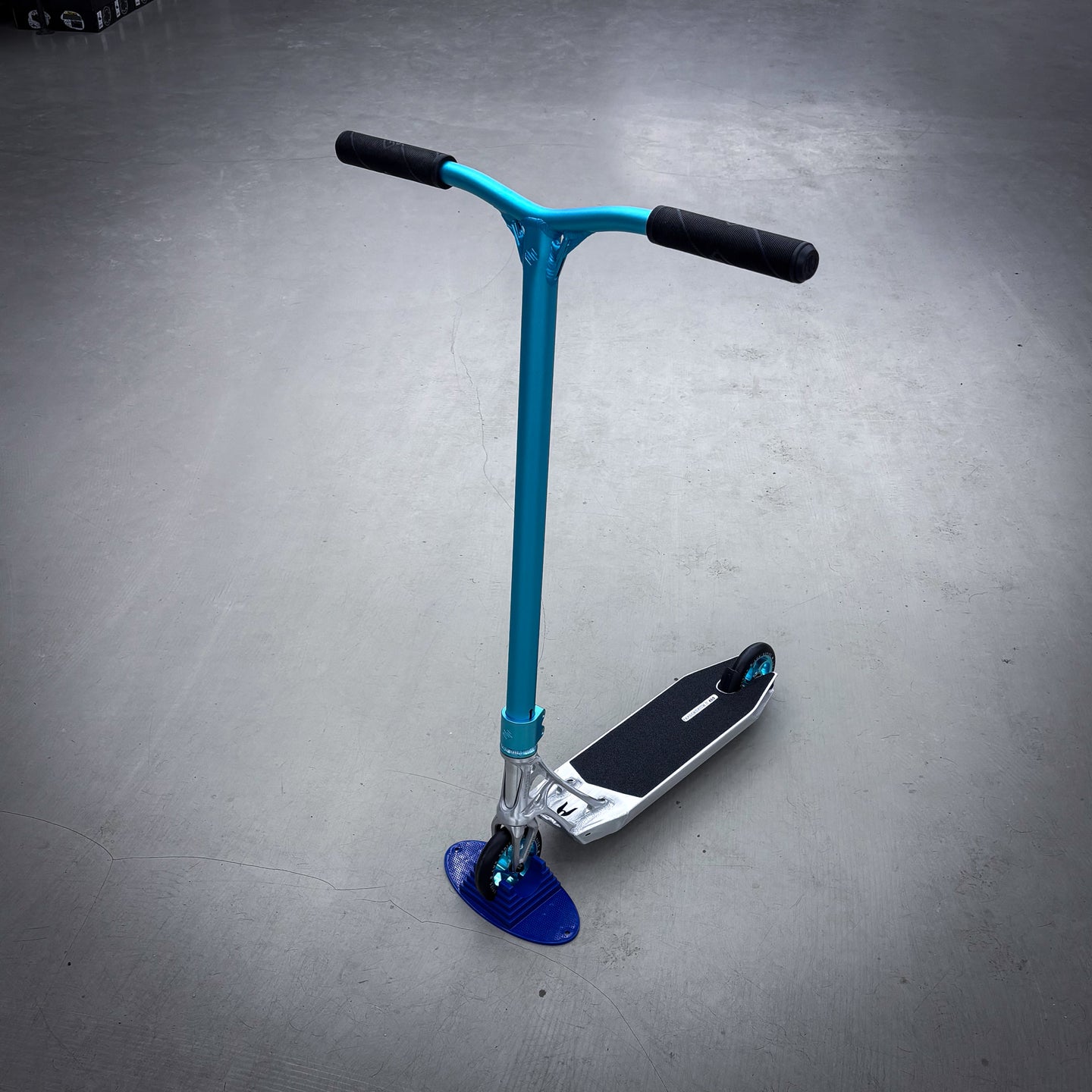 Striker Ethic Pande Raw/Teal Custom Hulajnoga - Surowy/Turkusowy- ScootWorld