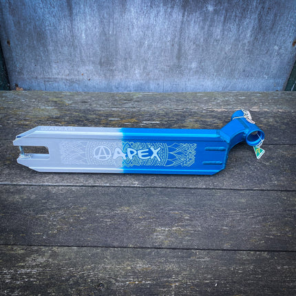 Apex ID Limited 4.5" Decki do Hulajnogi Wyczynowej - Blue/Silver- ScootWorld