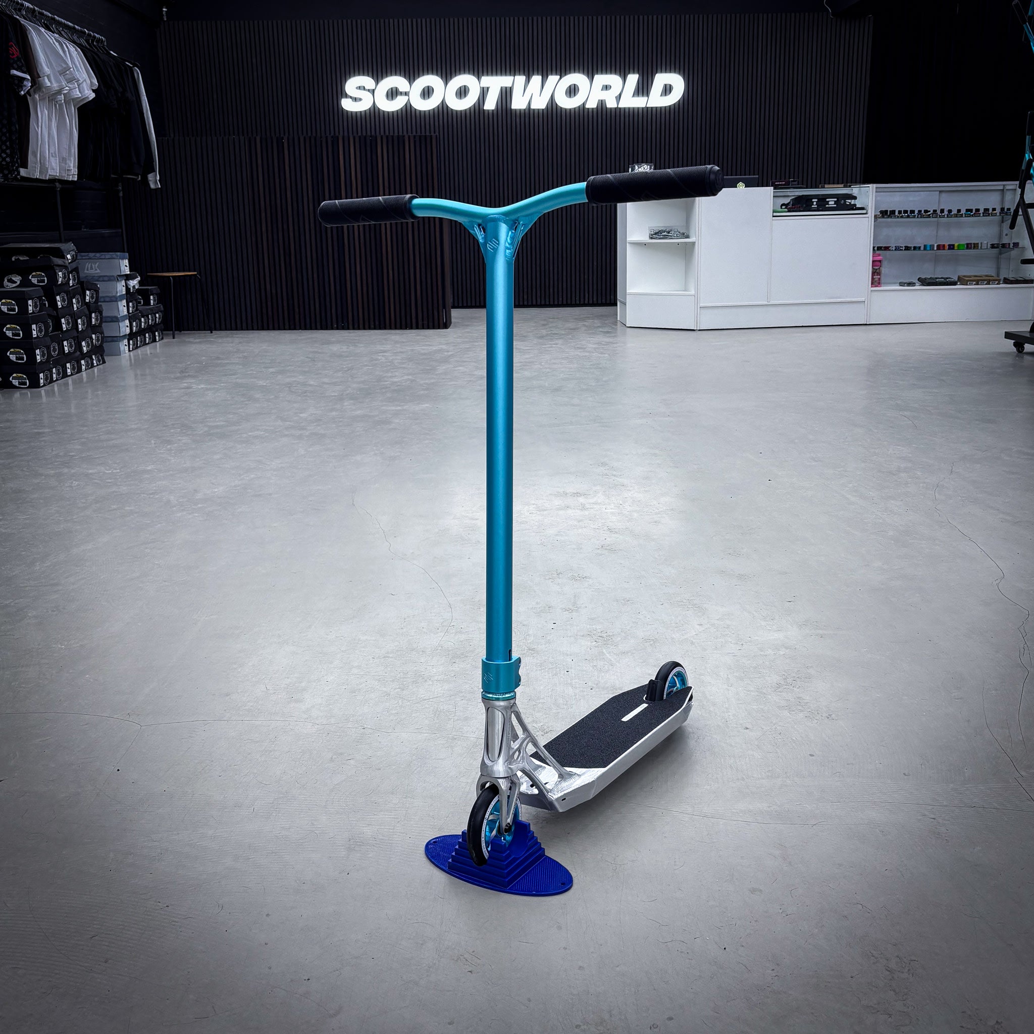 Striker Pande Raw/Teal Essence Custom Hulajnoga - Surowy/Turkusowy- ScootWorld