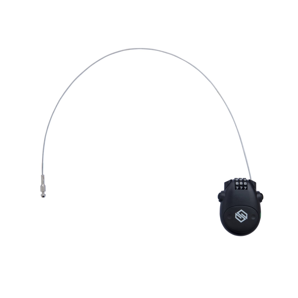 Striker Small Wire Scooter Lock - Czarny
