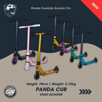 Panda Cub Hulajnoga Wyczynowa - Black/Rainbow- ScootWorld