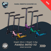 Panda Initio V2 Hulajnoga Wyczynowa - Black/Grey- ScootWorld