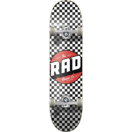 RAD Checkers Progressive Deskorolka Klasyczna - Black/White- ScootWorld