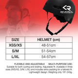 Kask Regulowany Reversal Lux - Czarny- ScootWorld