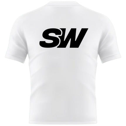 ScootWorld SW Logo Tshirt - White- ScootWorld