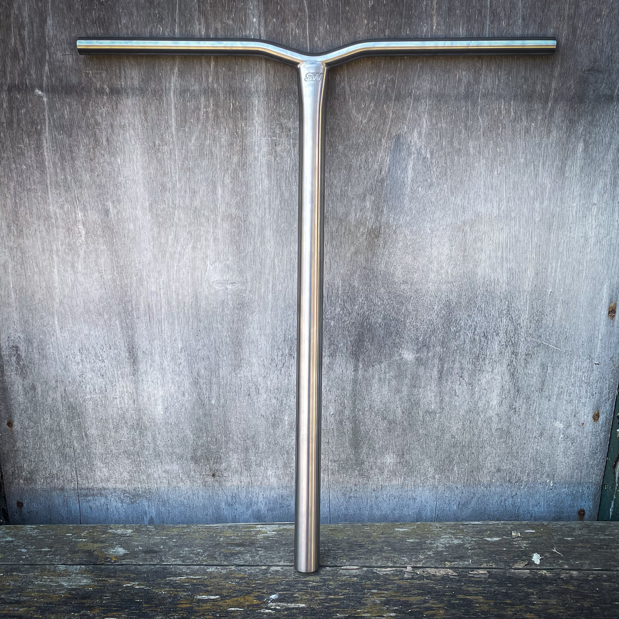 ScootWorld Titanium V2 Bend Bar Kierownica do Hulajnogi Wyczynowej - Raw
