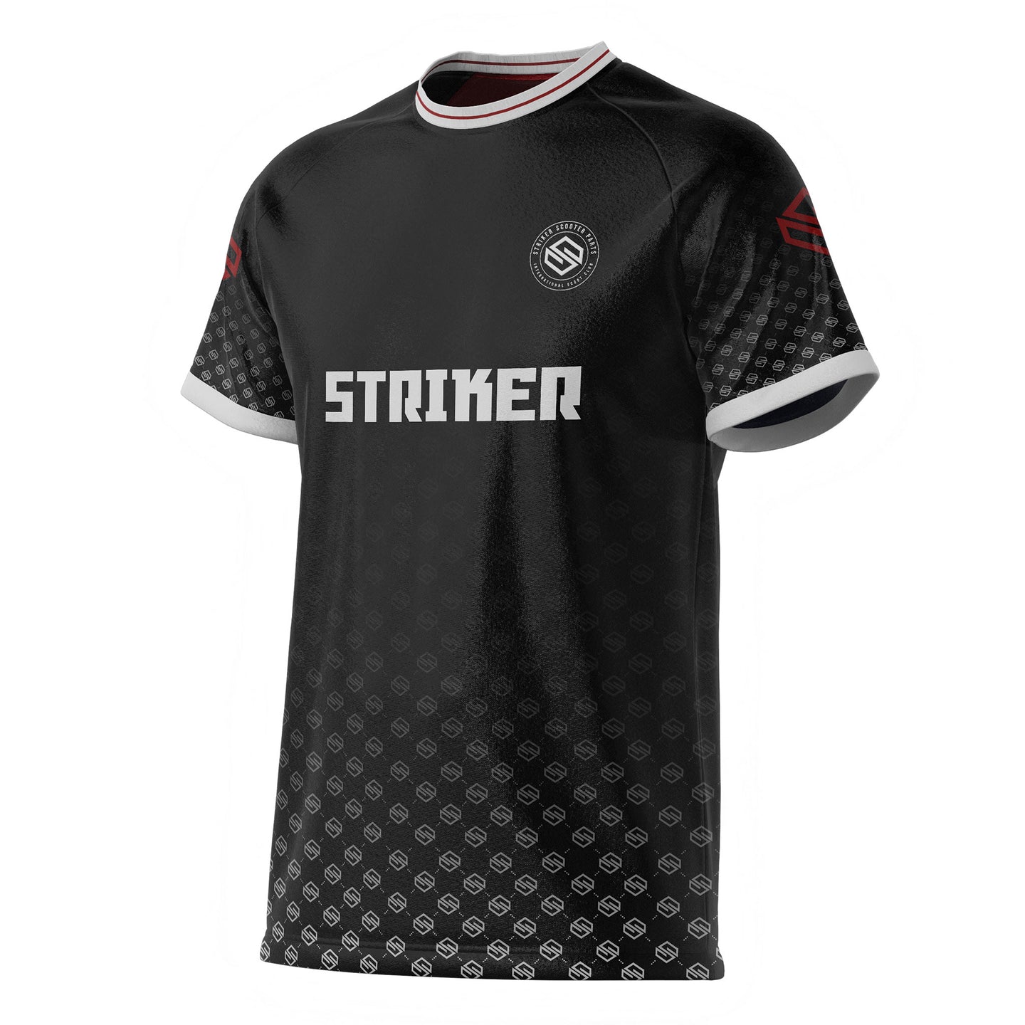 Striker Scoot Club Jersey - Black- ScootWorld