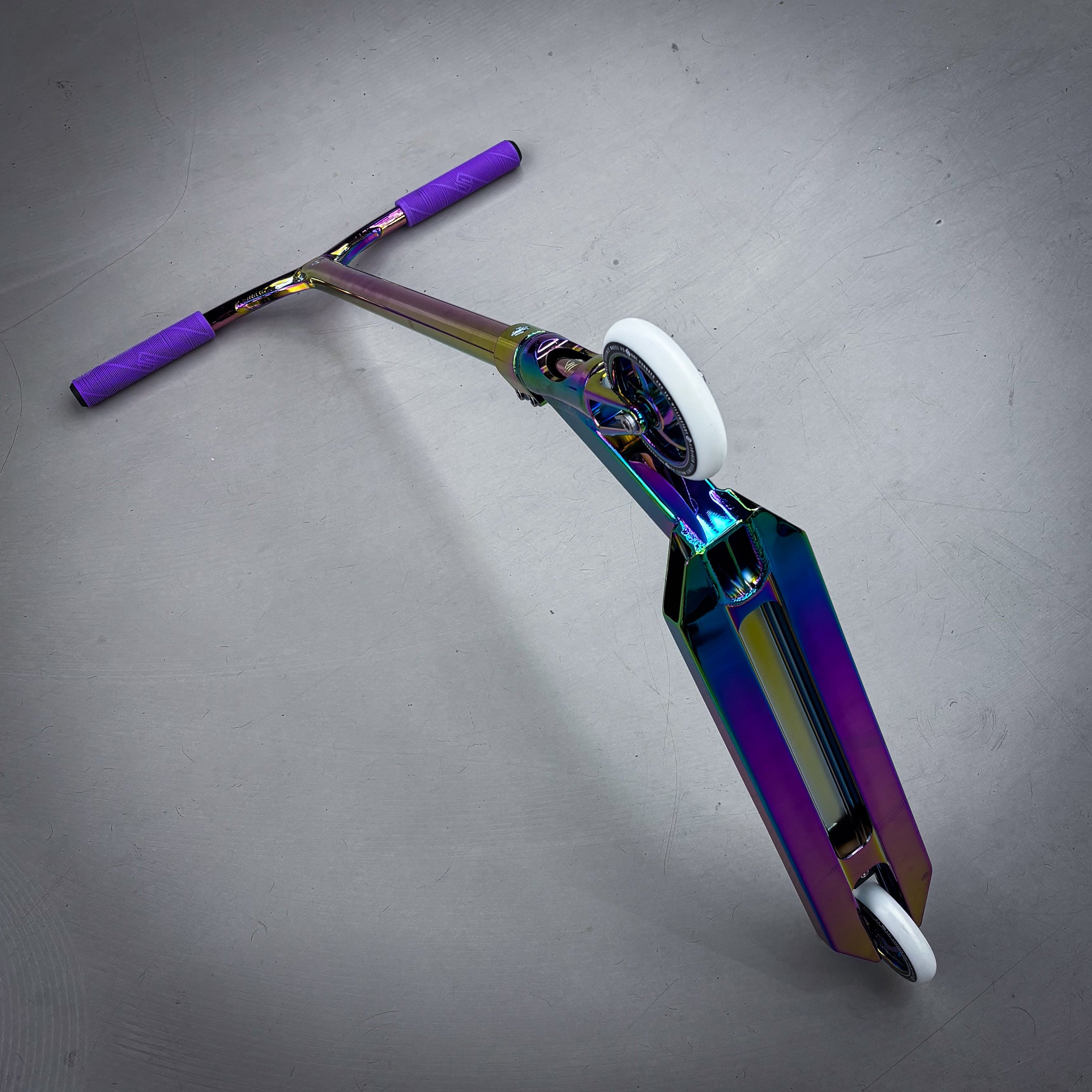 Striker Rainbow Purp Custom Build - Rainbow- ScootWorld