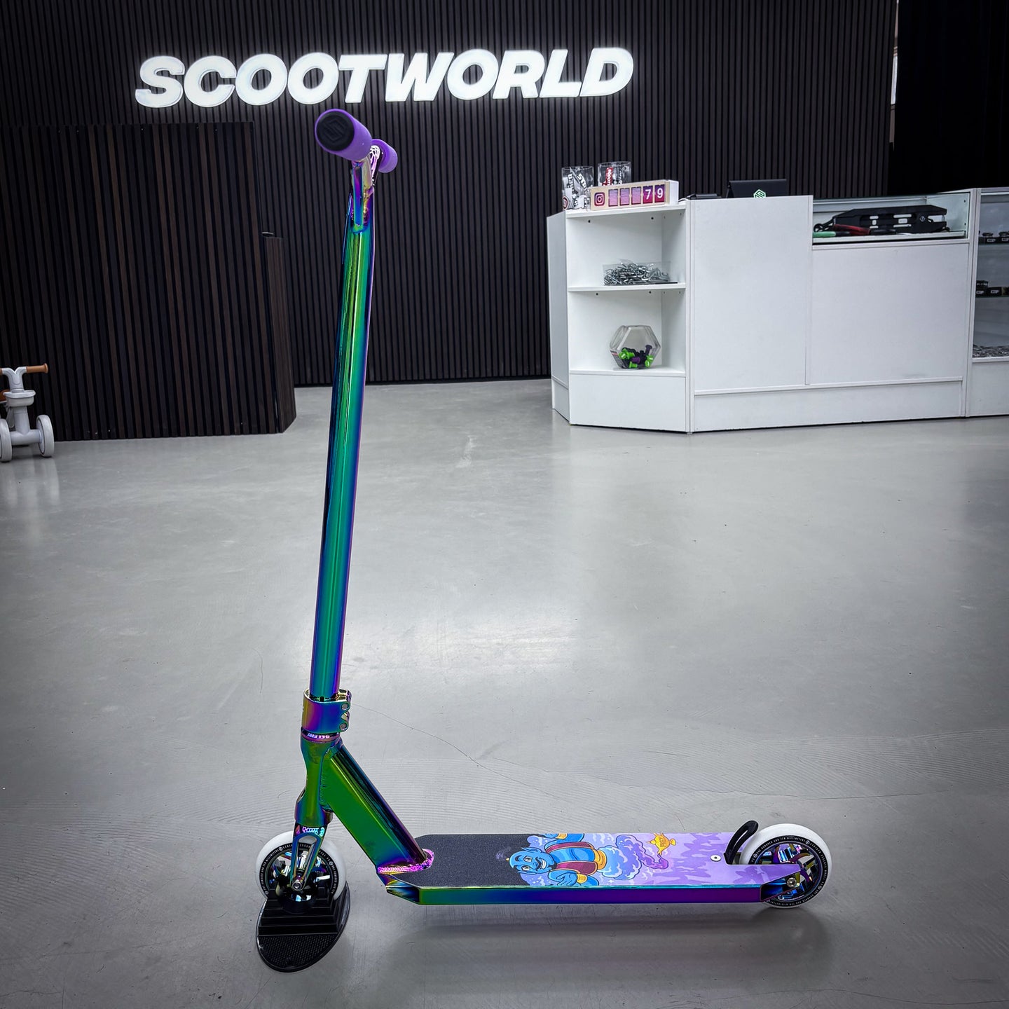 Striker Rainbow Purp Custom Build - Rainbow- ScootWorld