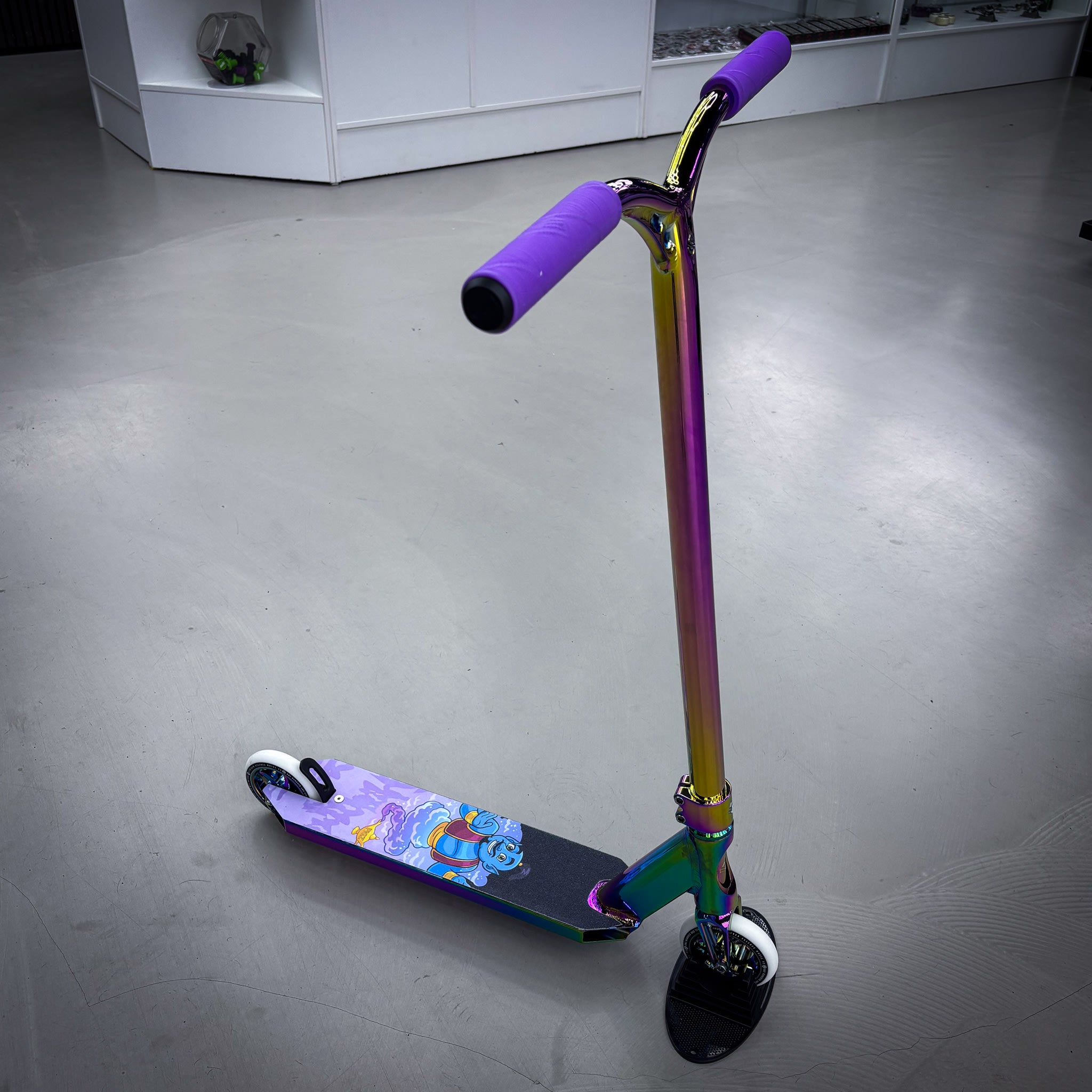 Striker Rainbow Purp Custom Build - Rainbow- ScootWorld