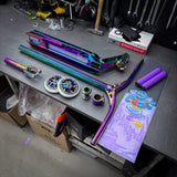 Striker Rainbow Purp Custom Build - Rainbow- ScootWorld