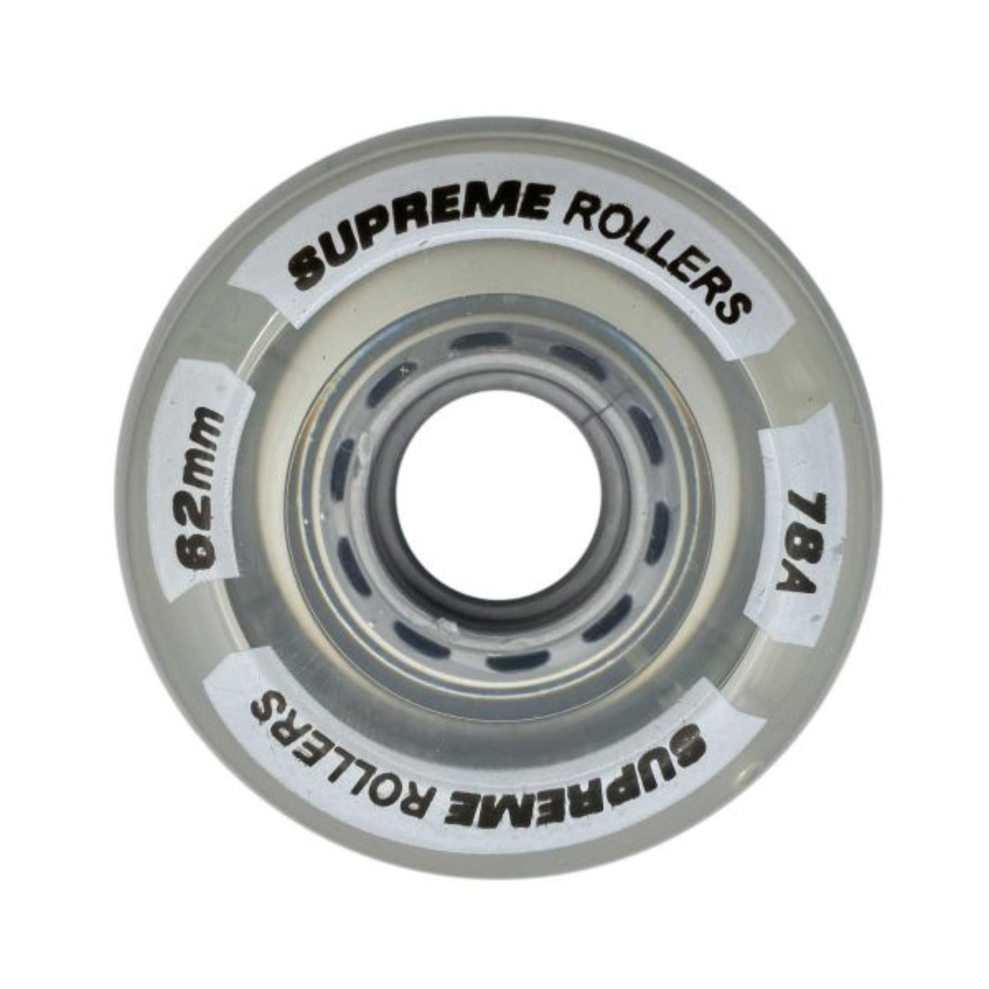 Kółka Supreme Rollers Quad 62mm/78A - Przezroczysty- ScootWorld