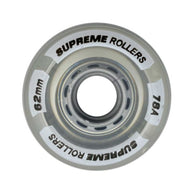Kółka Supreme Rollers Quad 62mm/78A - Przezroczysty- ScootWorld