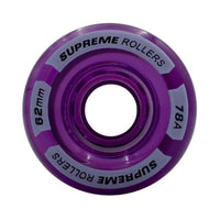 Kółka Supreme Rollers Quad 62mm/78A - Fioletowy- ScootWorld