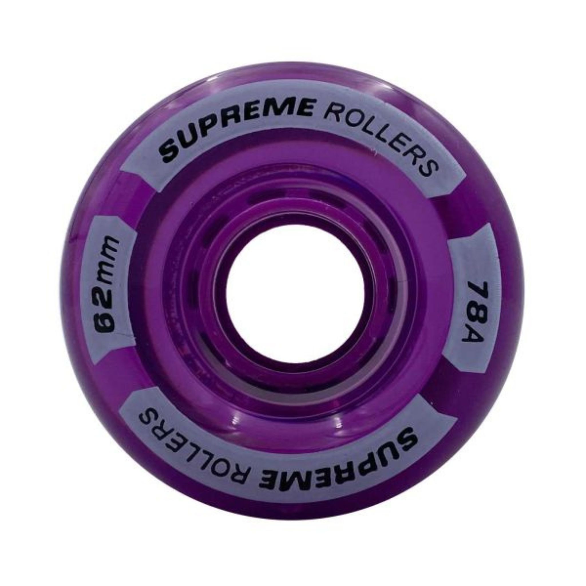 Kółka Supreme Rollers Quad 62mm/78A - Fioletowy- ScootWorld