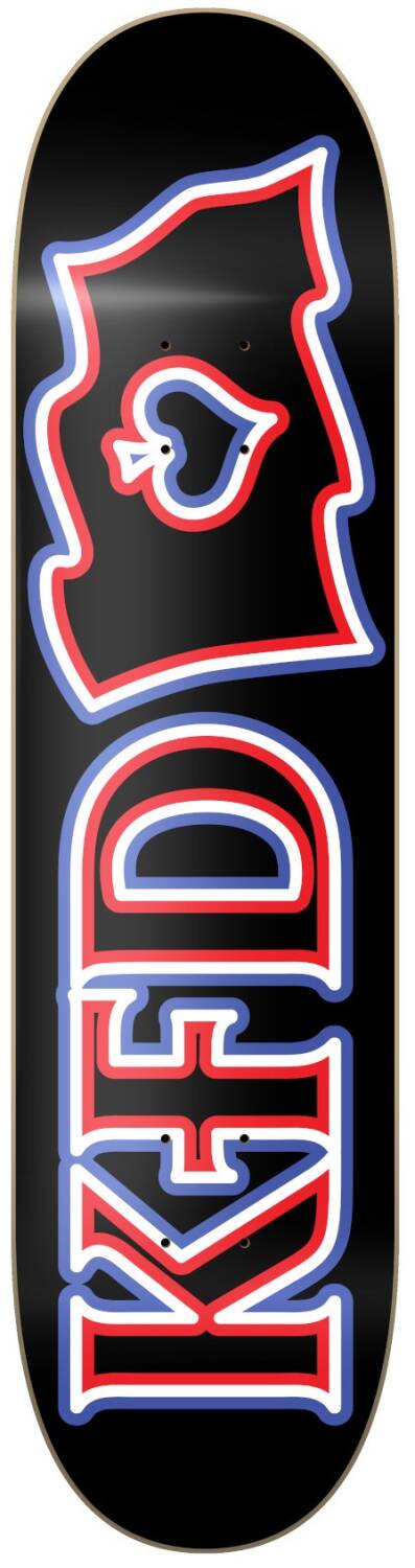 KFD Logo Flagship Skateboard Deck - Patriot- ScootWorld