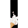Figz XL Grip Tape do Hulajnogi Wyczynowej - Cones